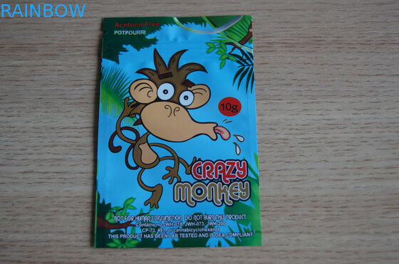 sackt Plastikreißverschluß 40mg Goldstempelnluft- Sperre eine 100 Mikrometer-Stärke ein