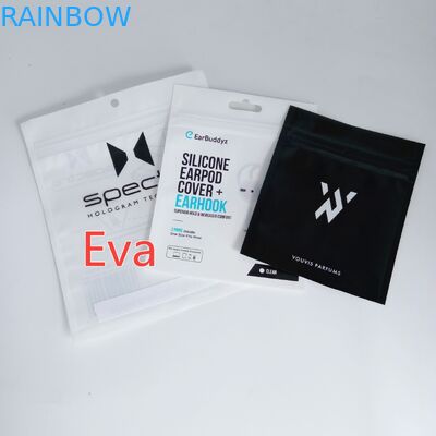 Hängende Loch-Plastik Siegeltaschen für das USB-Wand-Auto-Ladegerät-Verpacken