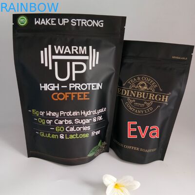 FDA-gebilligte Teebeutel das Verpacken, klar stehen oben Taschen mit Tüllen-Hahn