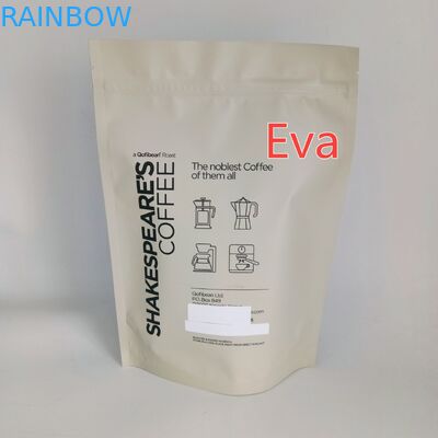 Silberne Plastik stehen oben die Beutel 500g, die für das Kaffee-Tee-Pulver-Verpacken ungiftig sind