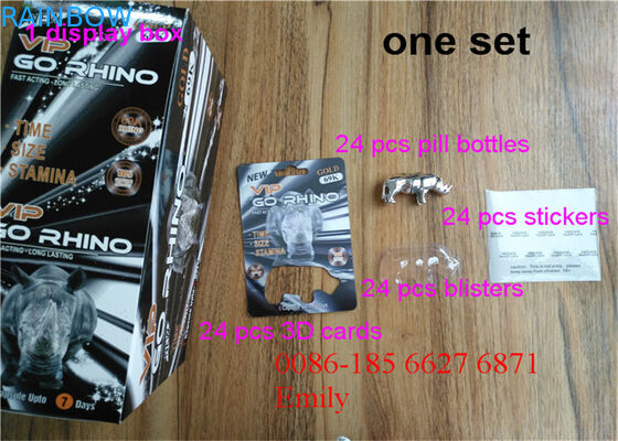 Verpackende Eigenmarken-Blasen-Karte, Nashorn-Pillen-Plastikblasen-Verpacken