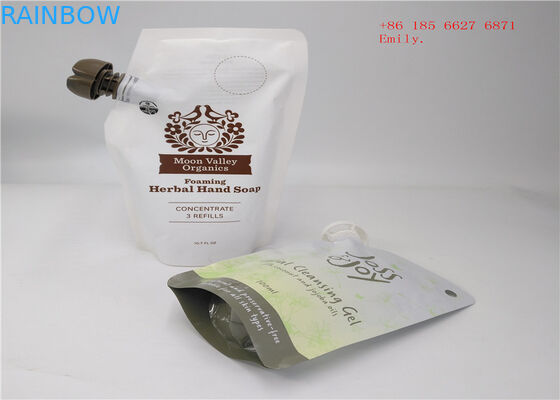 Wiederverwendbarer Tüllen-Beutel, der Plastikpressungs-Nahrungsmittelgrad für Fruchtsaft verpackt