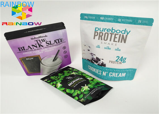 Gewohnheit druckte Plastik Tasche des Tee-recyclebare kundenspezifische Zipaluminiumfolie-Tee-Verpackens der Lebensmittel mit Reißverschluss für Kaffee-Pulver-Beutel