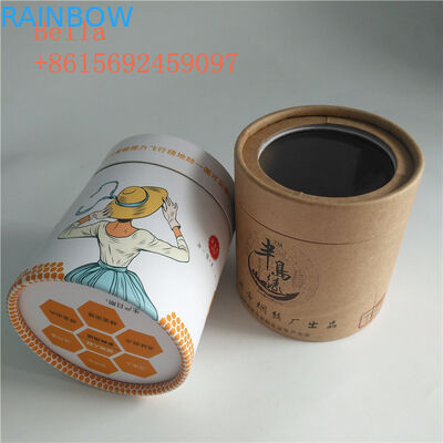 Umweltfreundlicher Papierkasten, der kundengebundene Form mit klarem Fenster verpackt