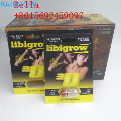 Kundenspezifische Karte der Blasen-3D, die Plastik für Sex-Kapsel/Pillen verpackt