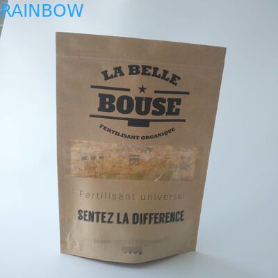 Einzelne kleine Snack-Food-Verpackung angepasstes braunes Kraftpapier für Popcorn