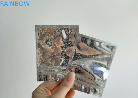 Kundengebundener Struktur-Aluminiumfolie-Beutel 5 Millimeter-Seiten versiegelt für Zigarette