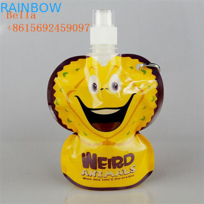 Besondere Verpackung, klare Flüssigkeit, wiederverwendbar für Getränke.