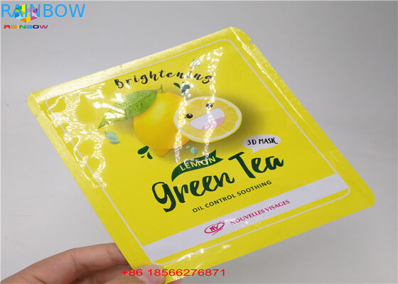 Die klaren silbernen Plastikbeutel, die wiederverschließbaren Zipverschluß verpacken, sackt Aluminiumfolie ein