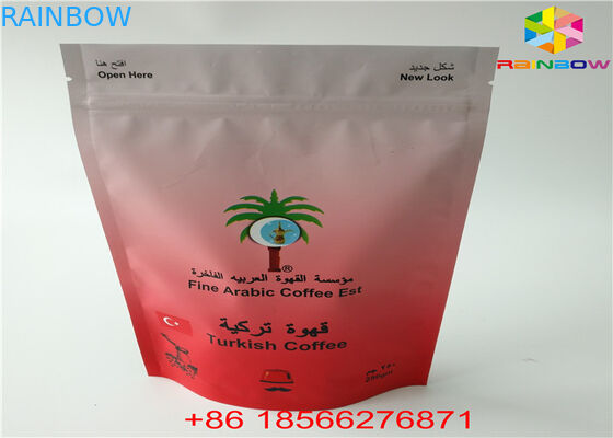 Feuchtigkeitsfesten Riss-Kerben die mit Reißverschluss stehen oben Beutel-Tagessatz-Aluminiumtaschen für Imbiss