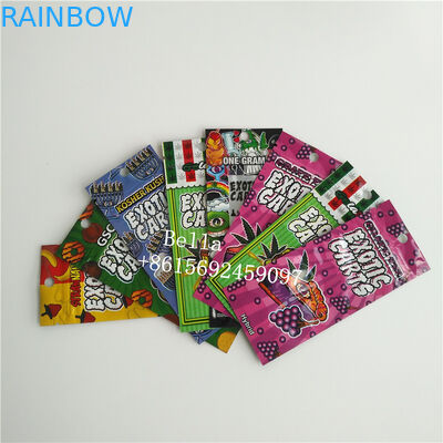 Vape-Patrone stehen oben den Beutel, der kundenspezifischen bescheinigten Logo-Zipverschluß SGS verpackt