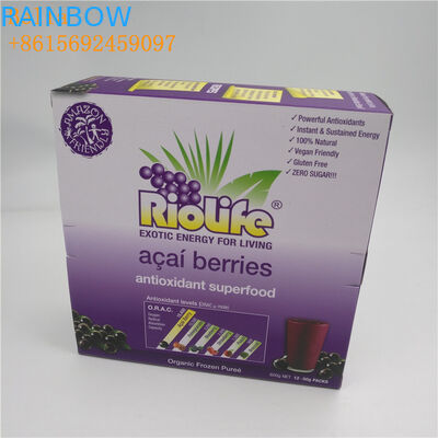 Kundenspezifischer Druckpapier-Kasten-Verpackenpappgegenschaukartons für Schokoriegel