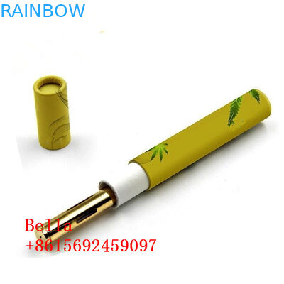 Rundes CBD-Öl-Papierkasten-Verpackenrohr-Zylinderform kundengebundenes Logo für Kräuter