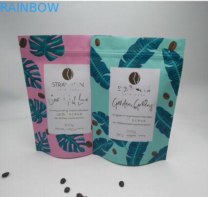 Nahrungsmittelgrad stehen oben Beutels-kundenspezifische Plastikfolien-Mattende für Tee-Verpackung