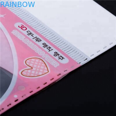 Drucken Opp/Cpp fertigte fördernde verpackende klare Plastiktasche für Kosmetik besonders an