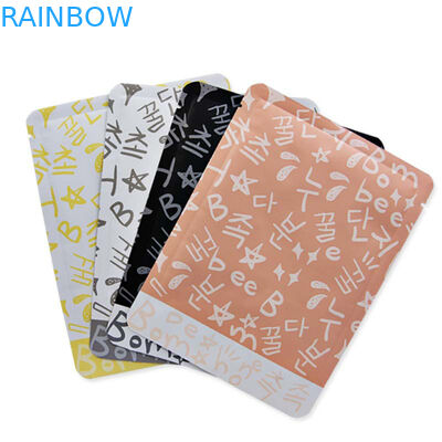 Glatte helle kosmetische Verpackentaschen-Aluminiumfolie-Material kundengebundene Oberflächengröße