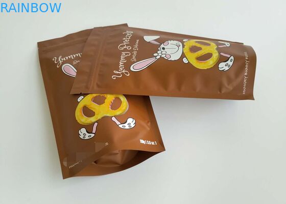 Cocoa Protein Snack Bag Verpackung, Stand Up Zipper Tasche Custom Printing Logo