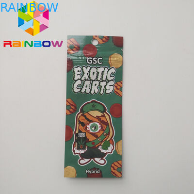 Ganz eigenhändig geschriebe Vape-Patronen-Plastikbeutel, die Cbd-Öl-mit Reißverschluss exotische Wagen verpacken