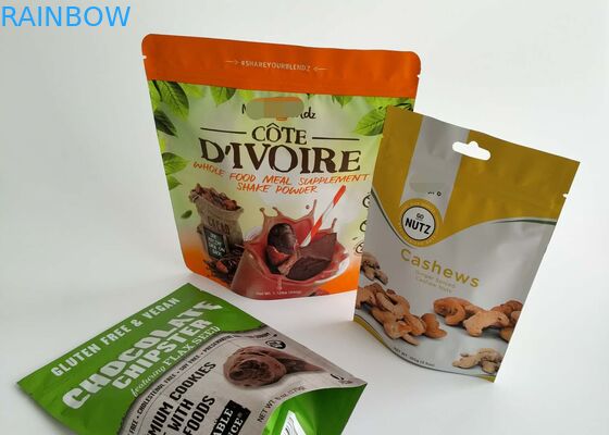 Trockenfutter-Plastikbeutel, die Matt-Plätzchen-Plastik-Folien-Beutel für Langzeitlagerung verpacken