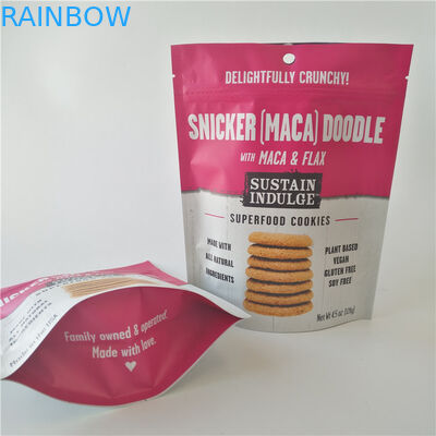 Sgs-Plastikimbiss-Tasche, die kundenspezifisches Logo Plastik Doypack für Kartoffelchips/Kekse verpackt