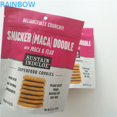 Sgs-Plastikimbiss-Tasche, die kundenspezifisches Logo Plastik Doypack für Kartoffelchips/Kekse verpackt