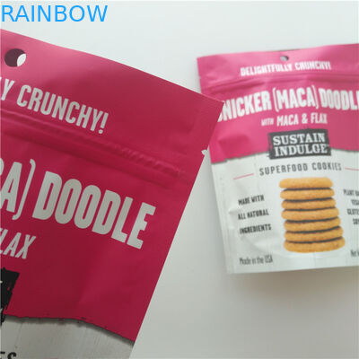 Sgs-Plastikimbiss-Tasche, die kundenspezifisches Logo Plastik Doypack für Kartoffelchips/Kekse verpackt