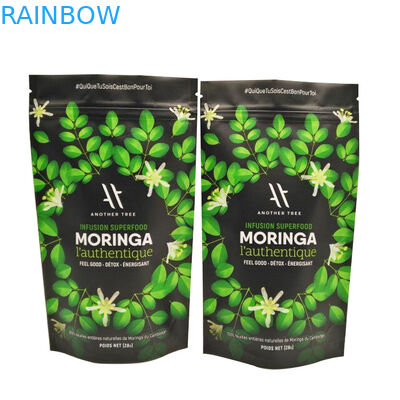 Kundenspezifischer Tee-Verpackenbeutel Detox, der Tee-/Blumen-Blatt-/Samen-Bean-Reißverschluss-Tasche abnimmt