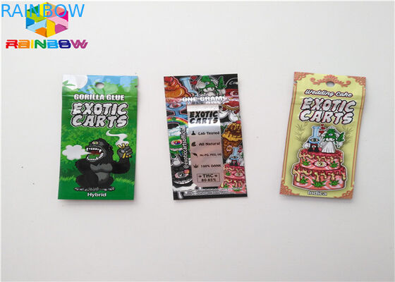 Aluminiumfolie-Zipverschluss-Plastiktasche-Verpacken- der Lebensmittelbeutel-Sondergröße mit Riss-Kerbe