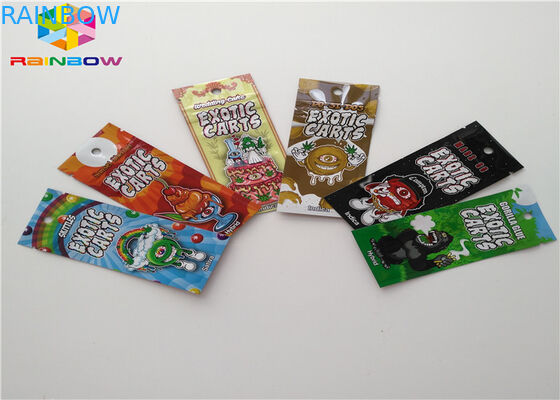 Aluminiumfolie-Zipverschluss-Plastiktasche-Verpacken- der Lebensmittelbeutel-Sondergröße mit Riss-Kerbe