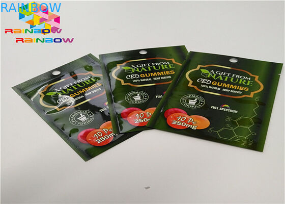 Aluminiumfolie-Zipverschluss-Plastiktasche-Verpacken- der Lebensmittelbeutel-Sondergröße mit Riss-Kerbe