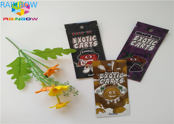 Aluminiumfolie-Zipverschluss-Plastiktasche-Verpacken- der Lebensmittelbeutel-Sondergröße mit Riss-Kerbe