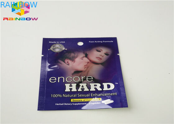 Aluminiumfolie-Zipverschluss-Plastiktasche-Verpacken- der Lebensmittelbeutel-Sondergröße mit Riss-Kerbe