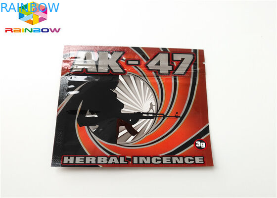 Öl-Patronen-Verpacken der Kräuterweihrauch-wiederversiegelbares Plastiktasche-AC1003 CBD Vape angewendet