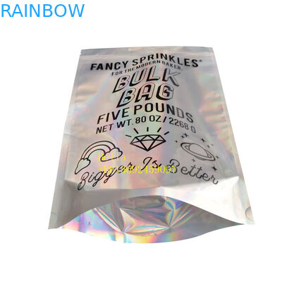 Das ganz eigenhändig geschriebe Verpacken steht oben Reißverschluss-Beutels-Kundenbezogenheit Druckplastik