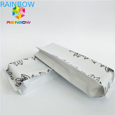 Kraftpapier-Seitenkeil stehen oben Kaffee-Beutel, Siegelplastiktasche-kundenspezifisches Drucken