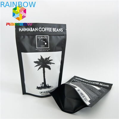 Pulver-Tee-Nuss-Plastikbeutel, die Aluminiumfolie-kundenspezifisches Drucken mit Ventil verpacken