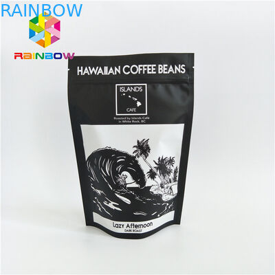 Pulver-Tee-Nuss-Plastikbeutel, die Aluminiumfolie-kundenspezifisches Drucken mit Ventil verpacken