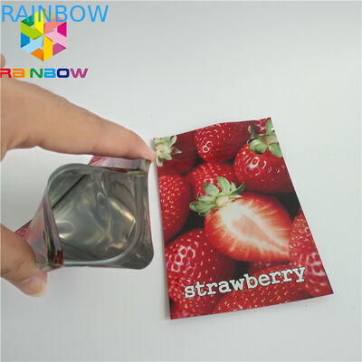 Geruch-Beweis-Plastiktasche, die das wiederversiegelbare Hanf-Unkraut-Verpacken Plastik-Beutel-CBD mit Reißverschluss verpackt