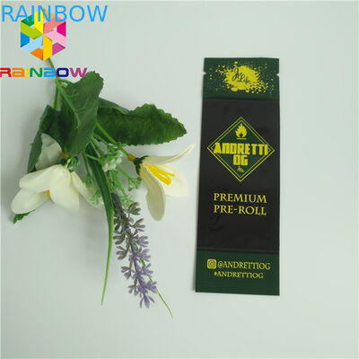 Geruch-Beweis-Plastiktasche, die das wiederversiegelbare Hanf-Unkraut-Verpacken Plastik-Beutel-CBD mit Reißverschluss verpackt