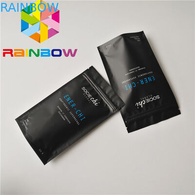 Der materielle Nahrungsmittelgrad stehen oben Reißverschluss-Beutel-kegelförmige Moringa-Pulver-Tasche mit Folien-Zwischenlage