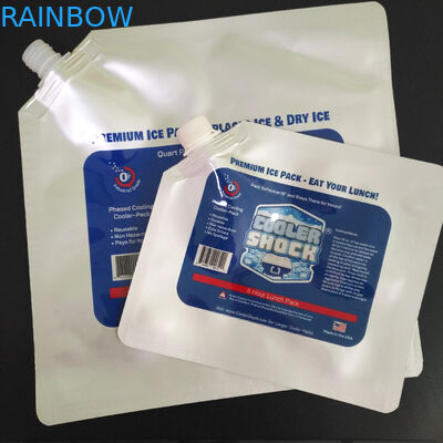 Schock-Eis-Tüllen-Beutel-Verpackentaschen-Aluminiumfolie-Kühlvorrichtung besonders angefertigt für Tiefkühlkost