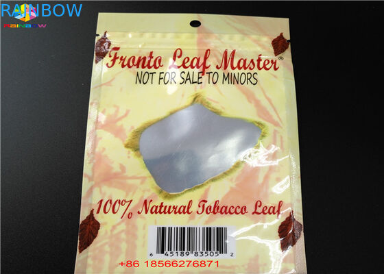 Lamelliertes Aluminiumkissen Packa blase CBD GUMMIES Plastiktaschen mit Fenster