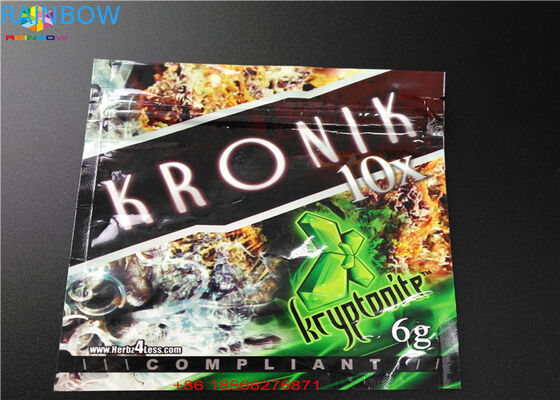 Kinderbeweis-Reißverschluss-Aluminiumfolie stehen oben Patrone Packingfor-Zuckerpulver des Beutel-CBD/