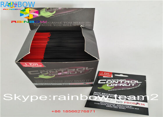 Kinderbeweis-Reißverschluss-Aluminiumfolie stehen oben Patrone Packingfor-Zuckerpulver des Beutel-CBD/