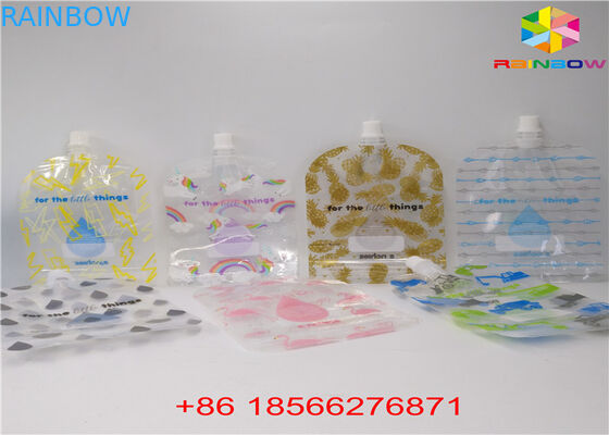 Die FDA-/SGStüllen-Taschen, die Aluminiumfolie verpacken, stehen oben Taschen für flüssige Nahrung/Getränk