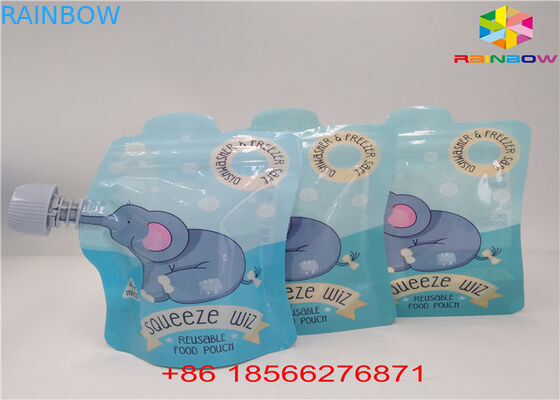 Die FDA-/SGStüllen-Taschen, die Aluminiumfolie verpacken, stehen oben Taschen für flüssige Nahrung/Getränk