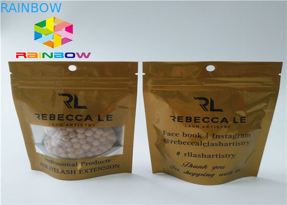 CMYK-Druckheißsiegel-Verpackentaschen, Geruch-Beweis stehen oben Reißverschluss-Beutel