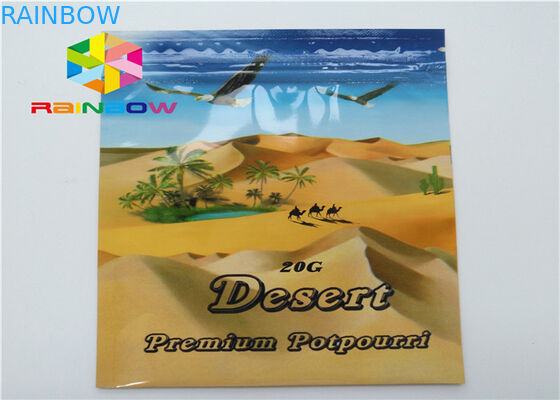 CMYK-Druckheißsiegel-Verpackentaschen, Geruch-Beweis stehen oben Reißverschluss-Beutel