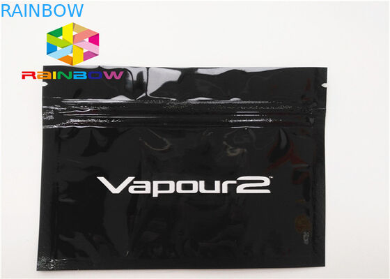 CMYK-Druckheißsiegel-Verpackentaschen, Geruch-Beweis stehen oben Reißverschluss-Beutel