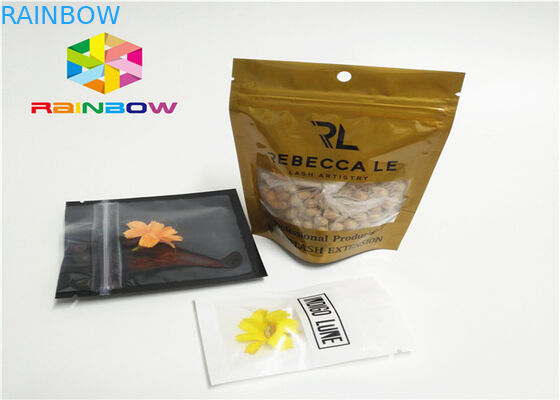 Glatter/Matteffekt-Plastikbeutel, die Seitendichtung drei für Kräuterweihrauch verpacken